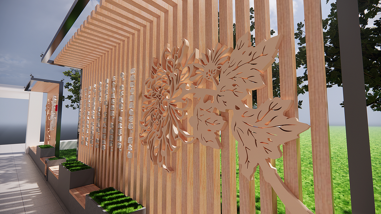 成都信息技术学院环境打造部分方案展示（图ZMzA1MTM2NDUy） - 景观设计 - 站酷设计师污清秋原创素材 - 站酷ZCOOL