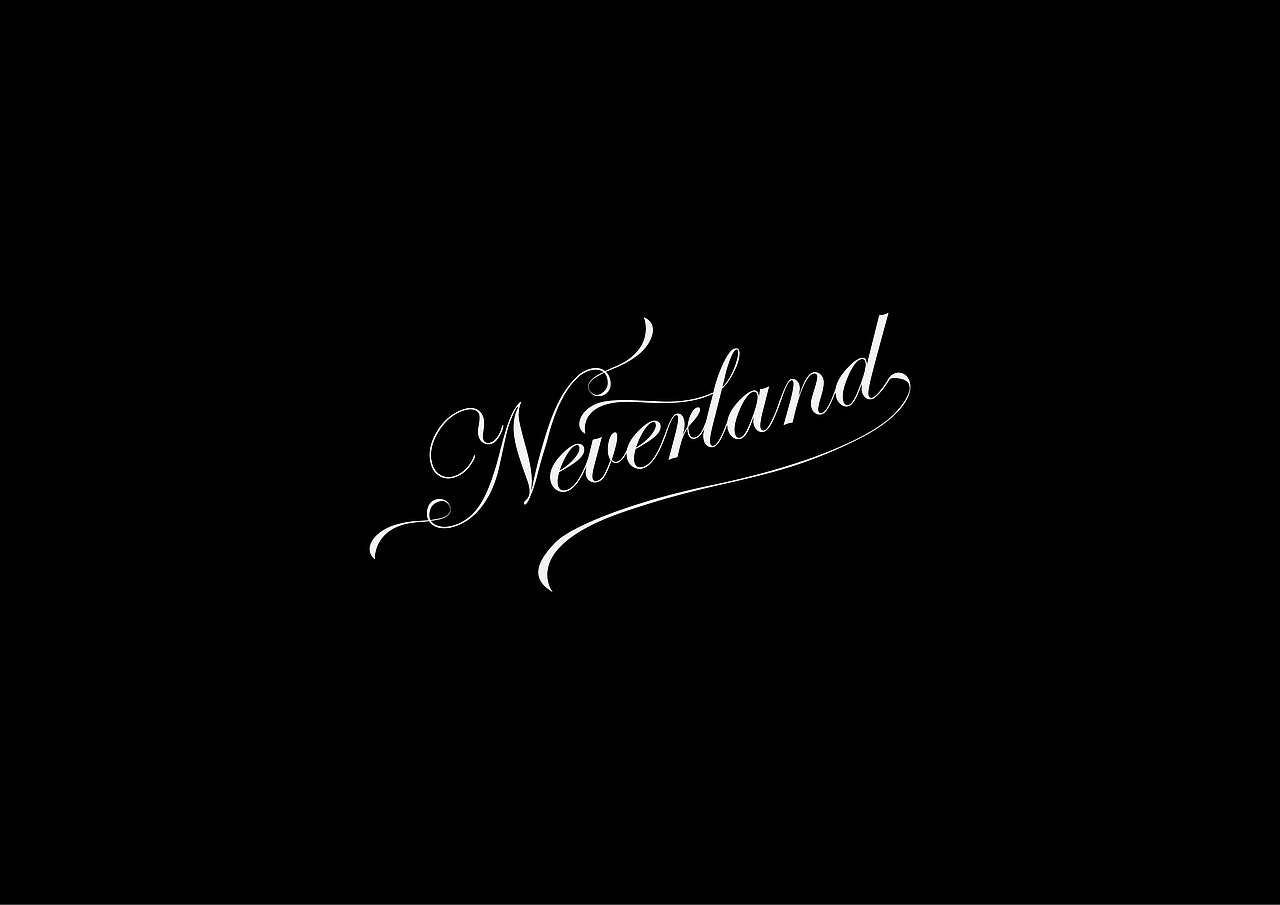 neverland 字母设计