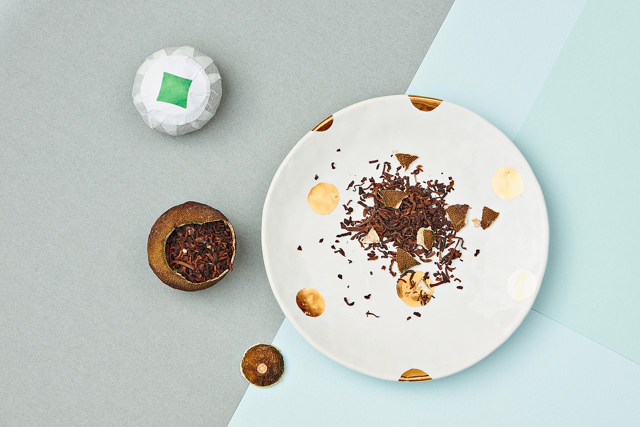 小青柑 开始喝茶