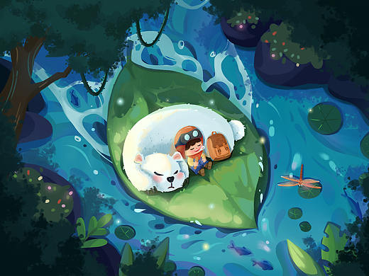 | 插画接龙 | 秘林