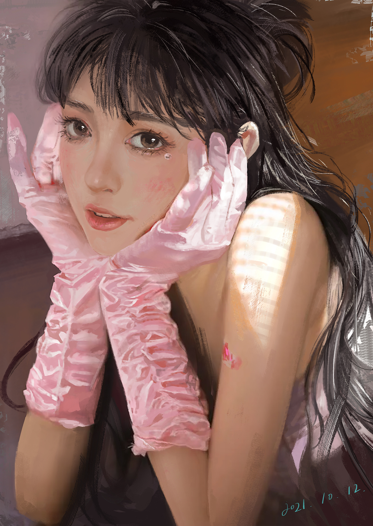 剧照素涂小练习附过程图（图ZMjczNjU3MzM2） - 游戏原画 - 站酷设计师lin境月原创素材 - 站酷ZCOOL