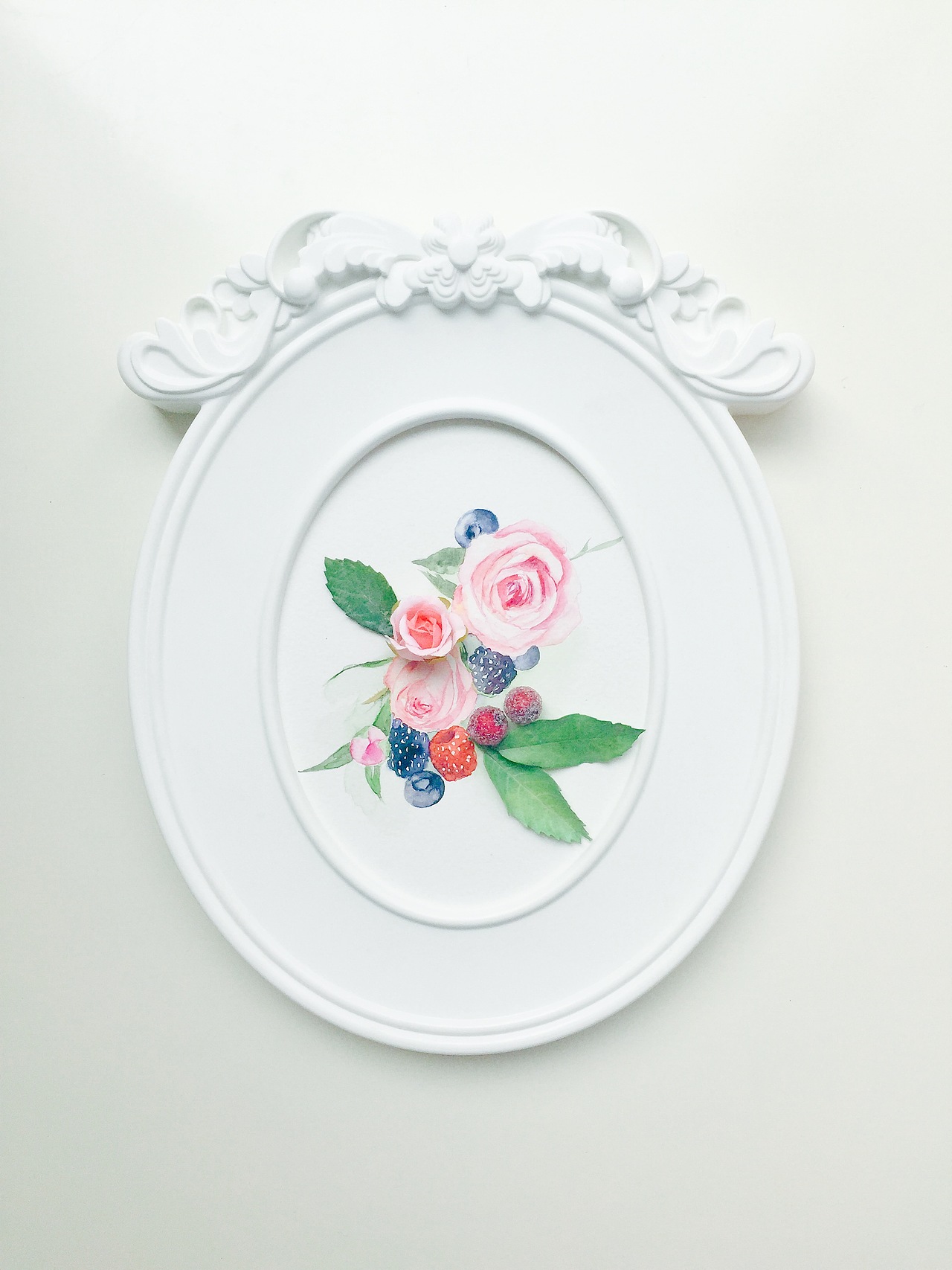 永生花水彩花卉系列|纯艺术|绘画|桃夭lele_原创作品-站酷zcool