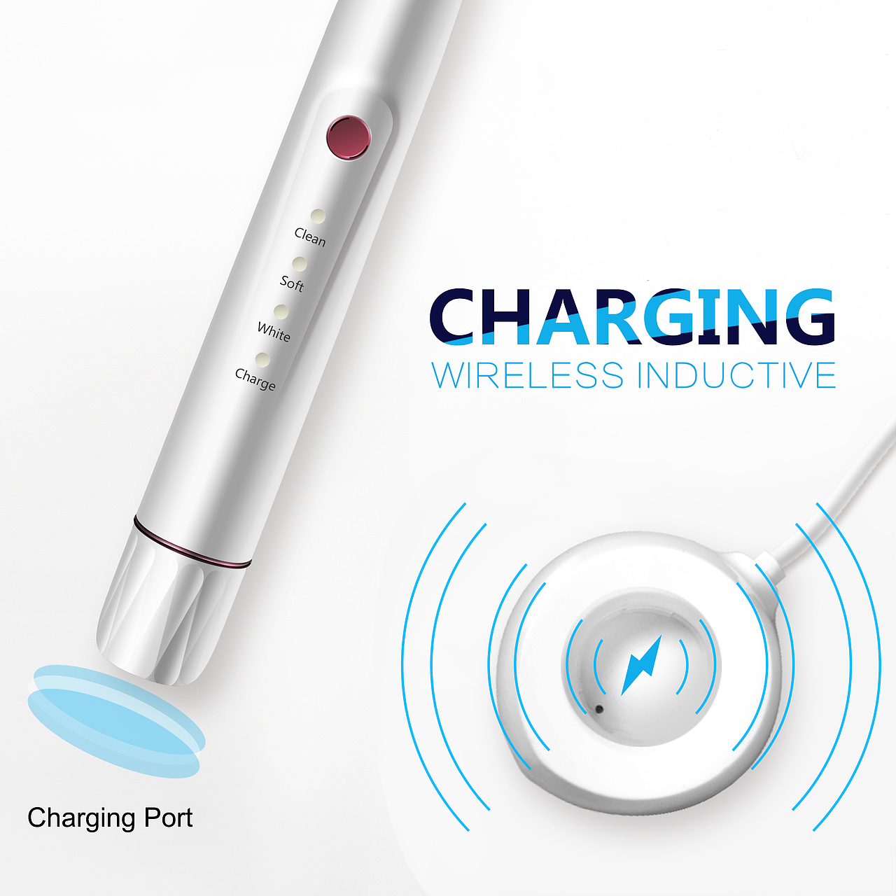 亚马逊白色电动牙刷摄影+精修画图+后期（图ZMTM2MTA3MTUy） - 修图/后期 - 站酷设计师J神先森原创素材 - 站酷ZCOOL