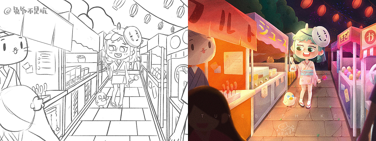 八子插画课 | 插画作业总结