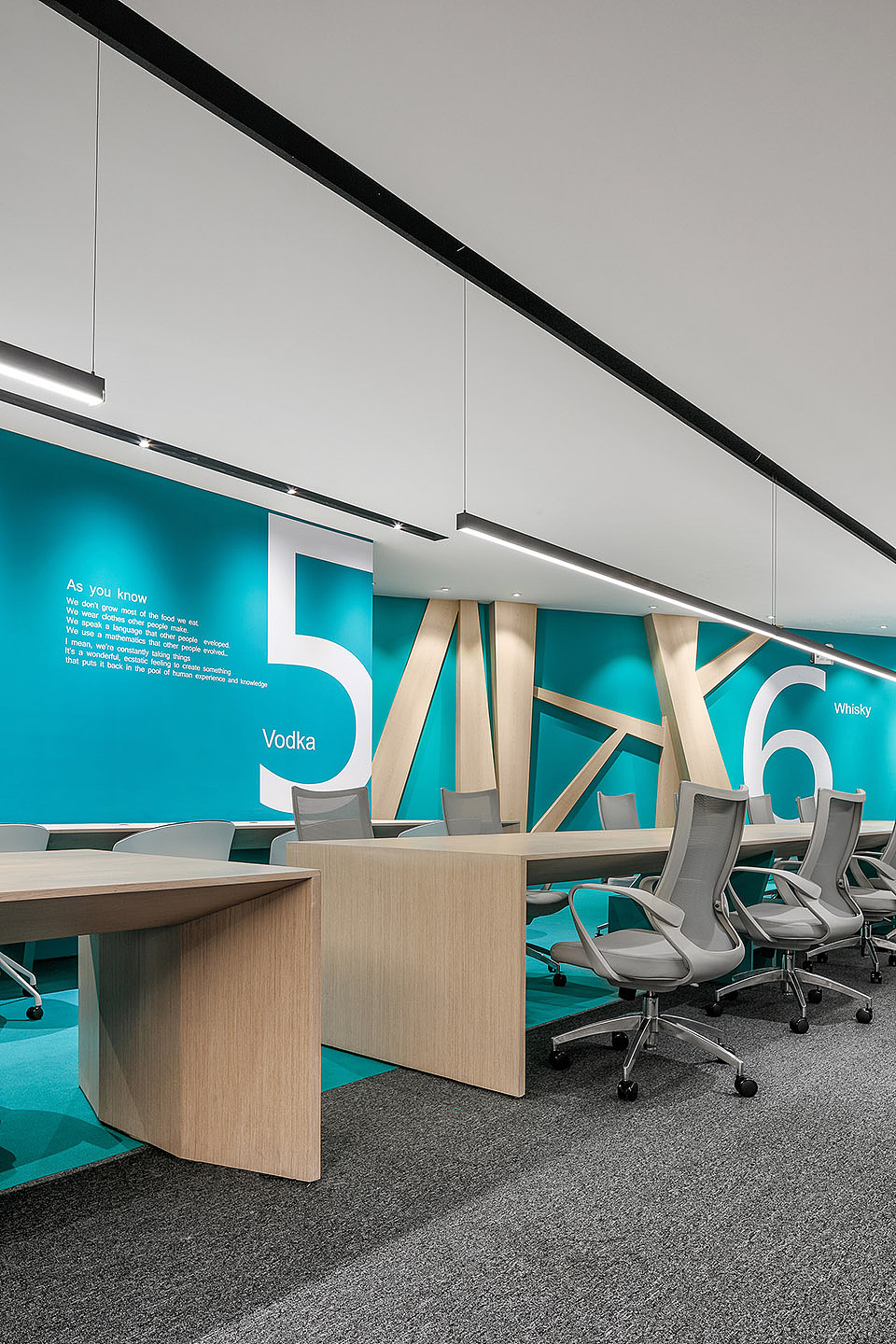 「办公设计」极简科技感办公室