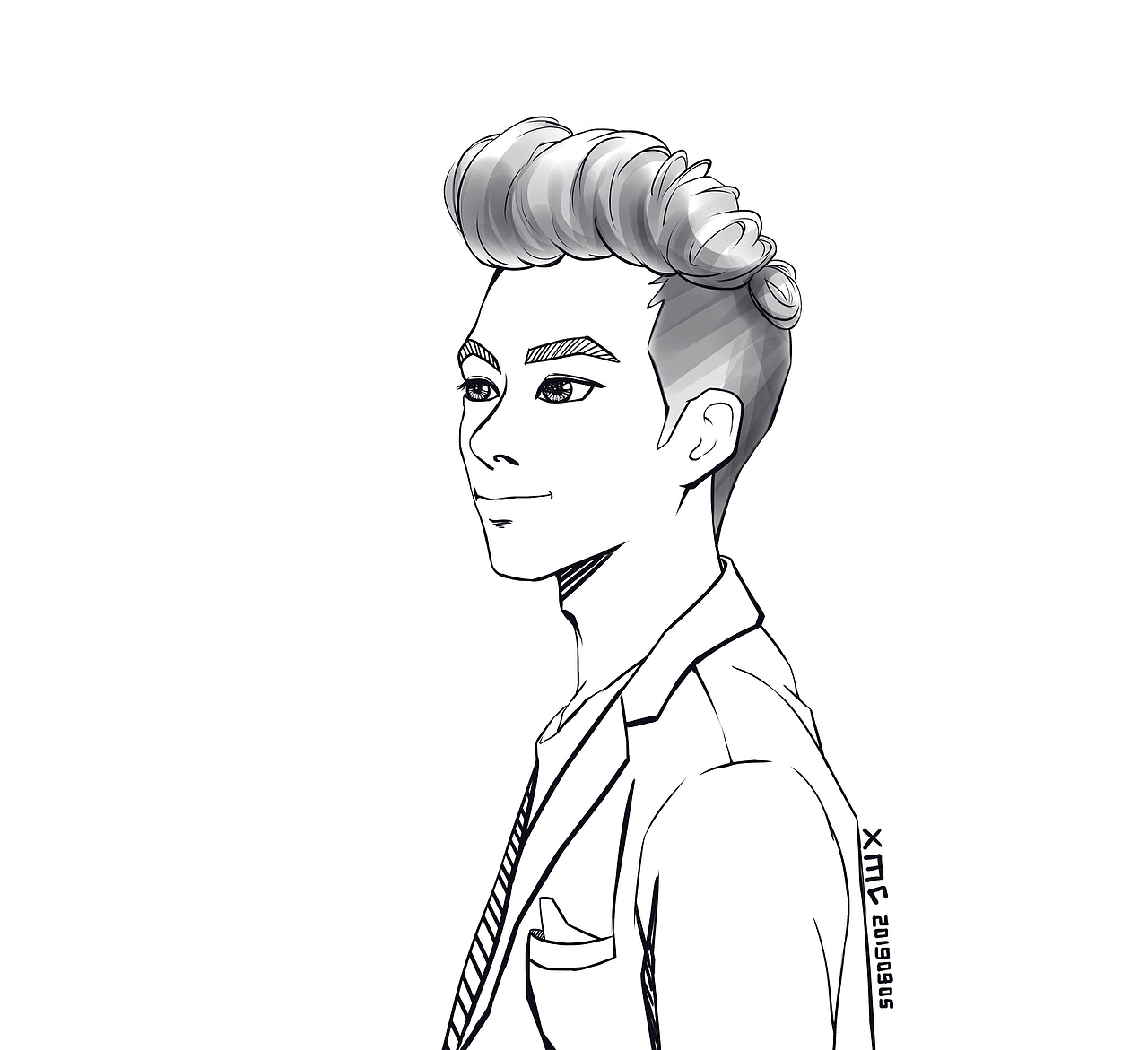 卡通动漫插画 插画习作 卡通形象 卡通人物形象