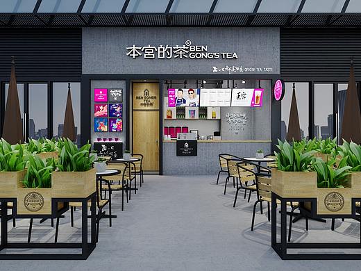 龙华茶饮店设计 龙华茶饮店设计  龙华饮品店设计装修