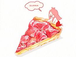 紅鼻子—小紅莓甜品系列