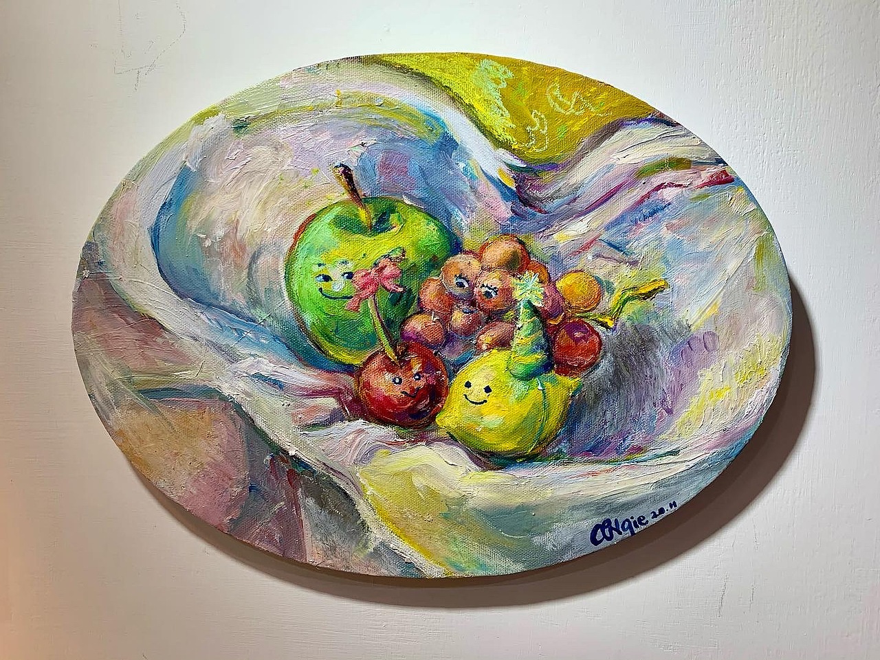 🐵 《 Family 》oil painting（图ZMjc4NjY3NjI0） - 绘画 - 站酷设计师安吉冒险家原创素材 - 站酷ZCOOL