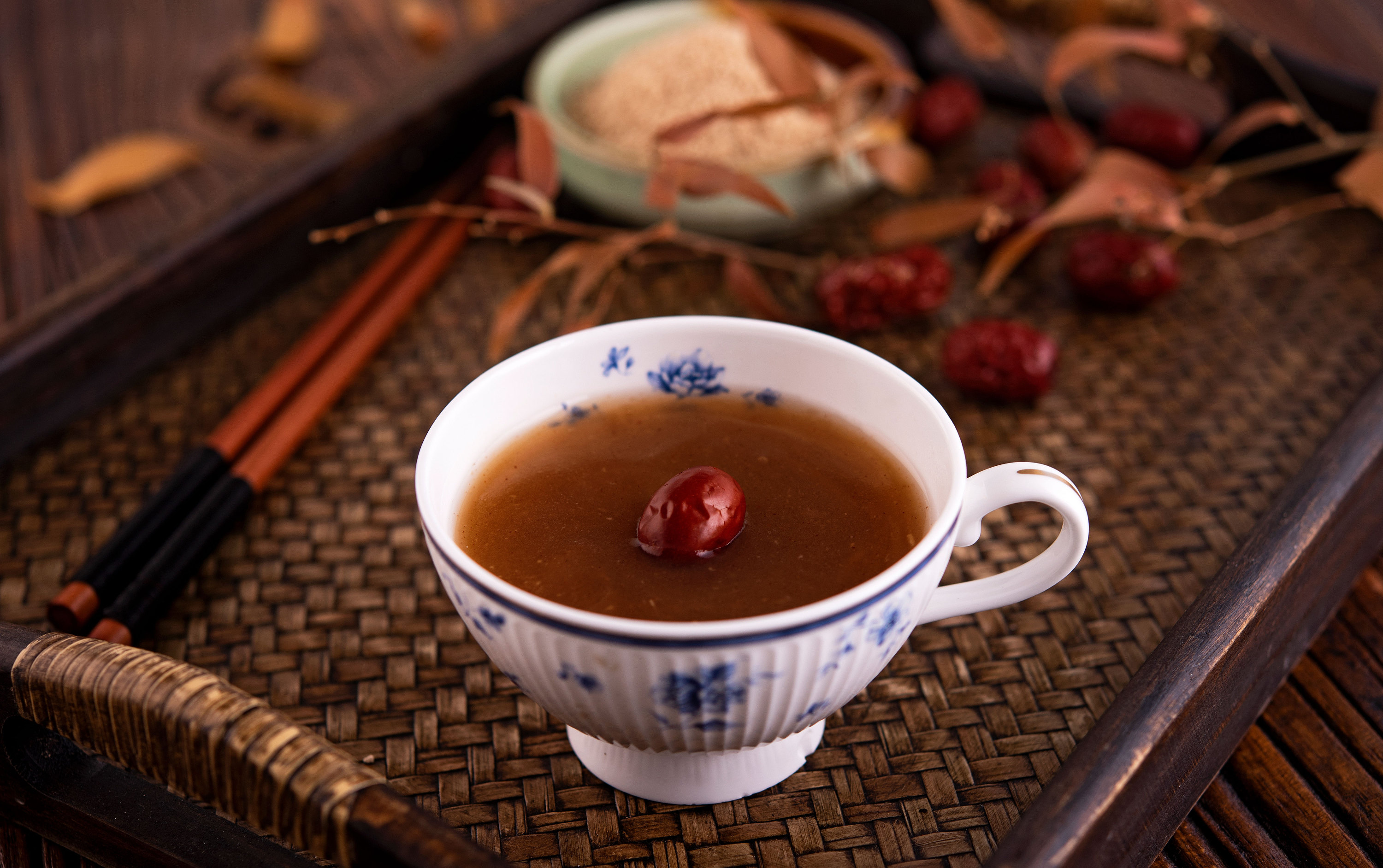 轩海文化传媒产品拍摄 红枣桂圆莲子羹