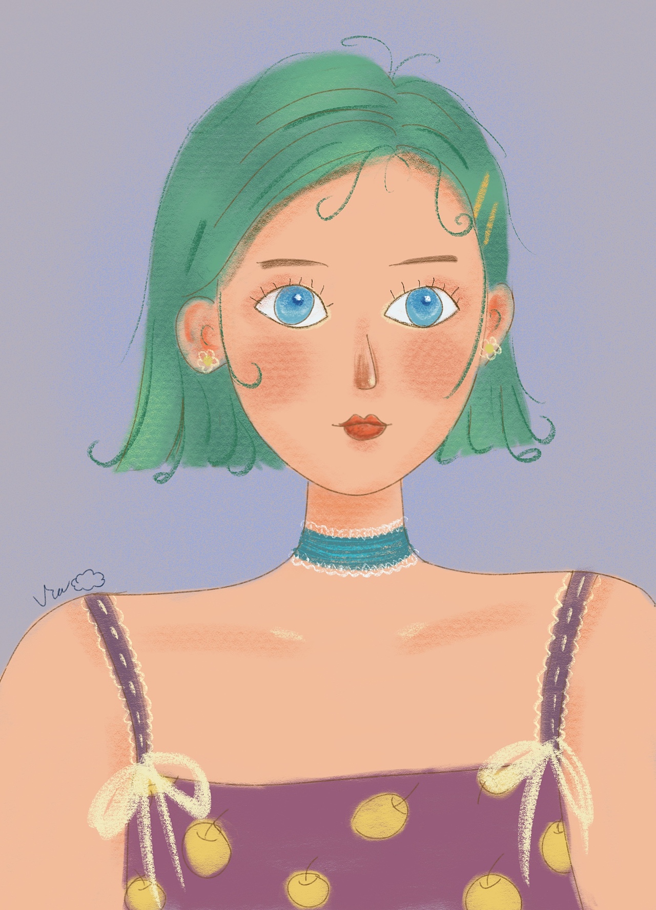 卡通插画风来一张