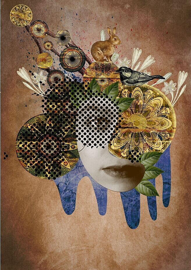 抽象拼贴肖像/|插画|概念设定|ye_susu - 原创作品 - 站酷 (zcool)