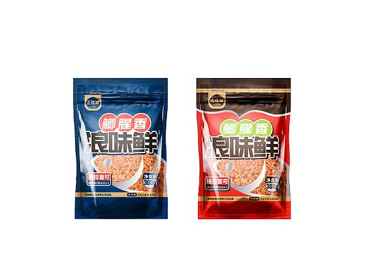 鱼饵包装鱼饵饵料包装袋自立袋效果图