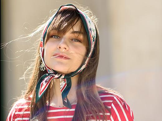 秋天到了，又可以开始“玩弄”丝巾了！（个人主页-ZMzk1MDMzNTI=） - 休闲/流行服饰 - 站酷设计师璃璃璃璃原创素材 - 站酷ZCOOL