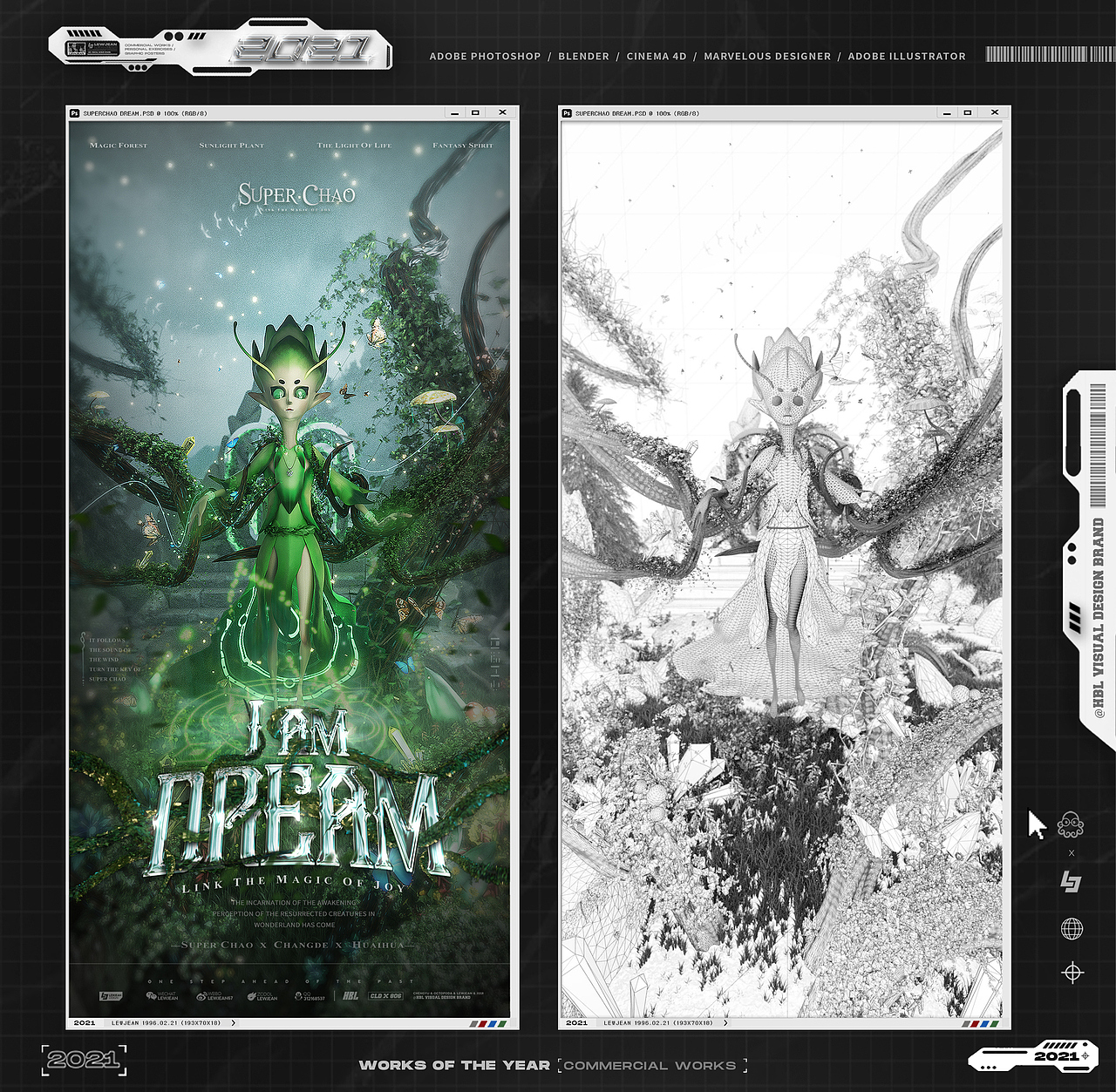 Lewjean丨2021·年终作品总结（图ZMjg0MDczNzAw） - 其他三维 - 站酷设计师Lewjean原创素材 - 站酷ZCOOL