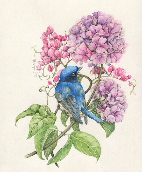 绘画是对自己的表白（图ZMjI4NzE4NjQ=） - 艺术插画 - 站酷设计师三淼君原创素材 - 站酷ZCOOL