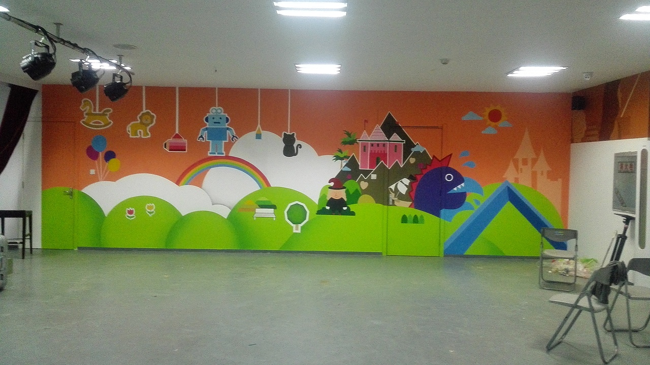 那些琐碎的墙绘作品