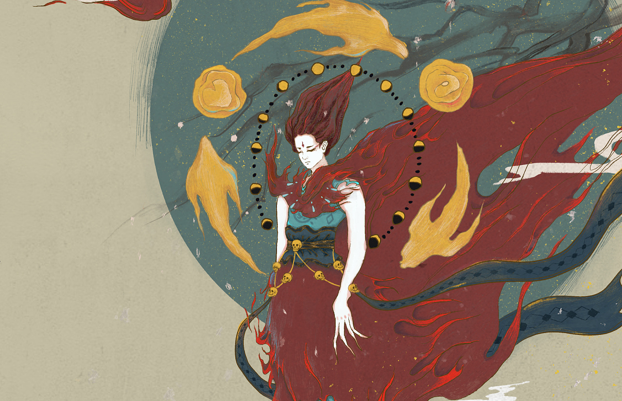 火神61朱鸟|插画|商业插画|疯罐子 - 原创作品 - 站酷 (zcool)