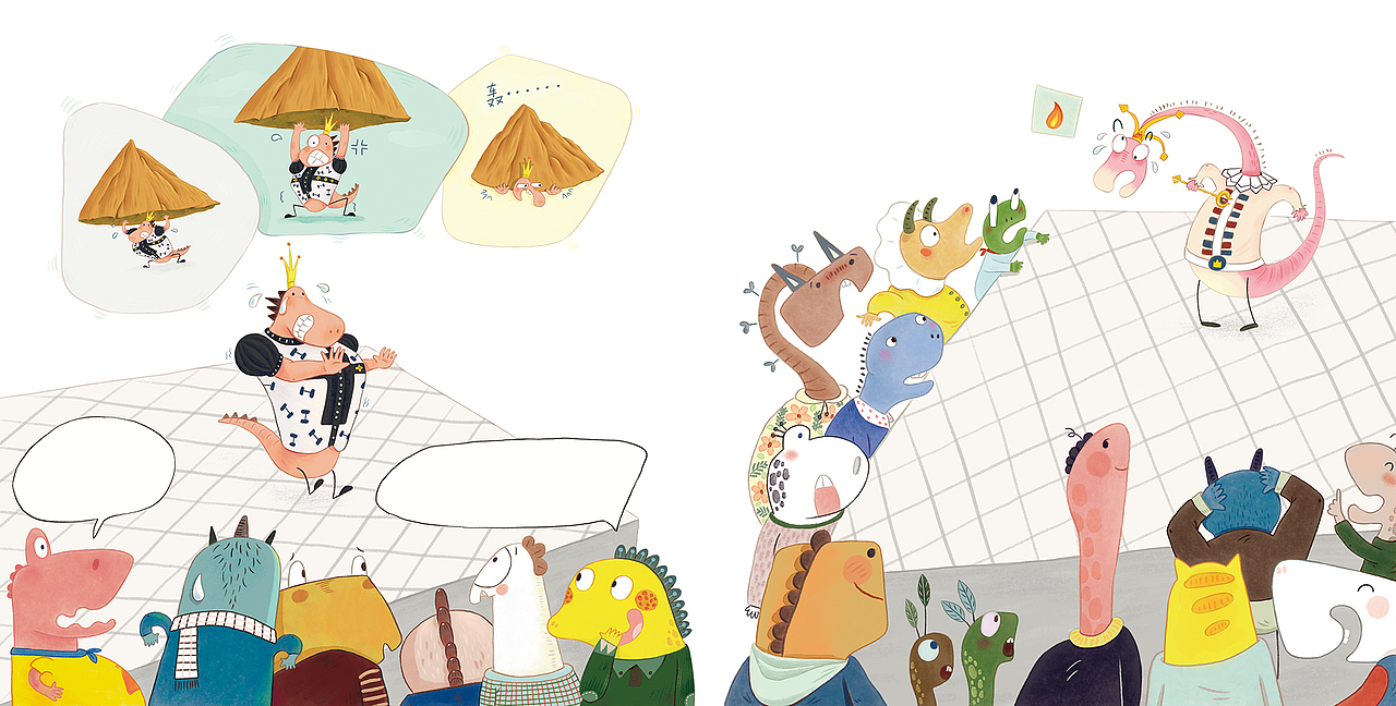 品德系列绘本《恐龙王国》