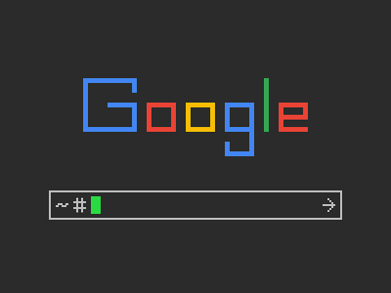 谷歌搜索终端风格 Search - Daily UI