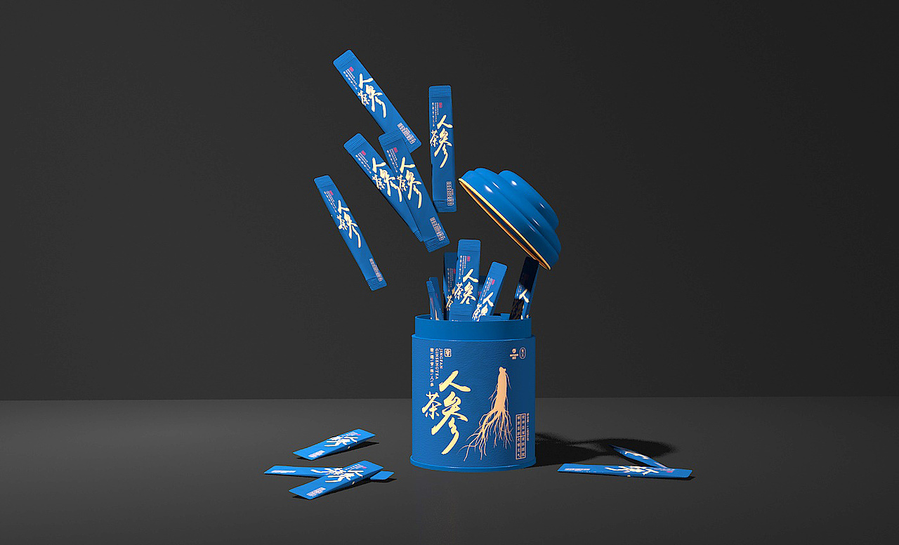 敬凡人参茶品牌包装研发设计(图ZMTI0NDY3OTQ0) - 包装 - 站酷设计师無出其右品牌設計原创素材 - 站酷ZCOOL
