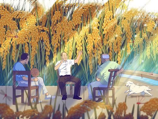 袁隆平爷爷的《禾下乘凉梦》