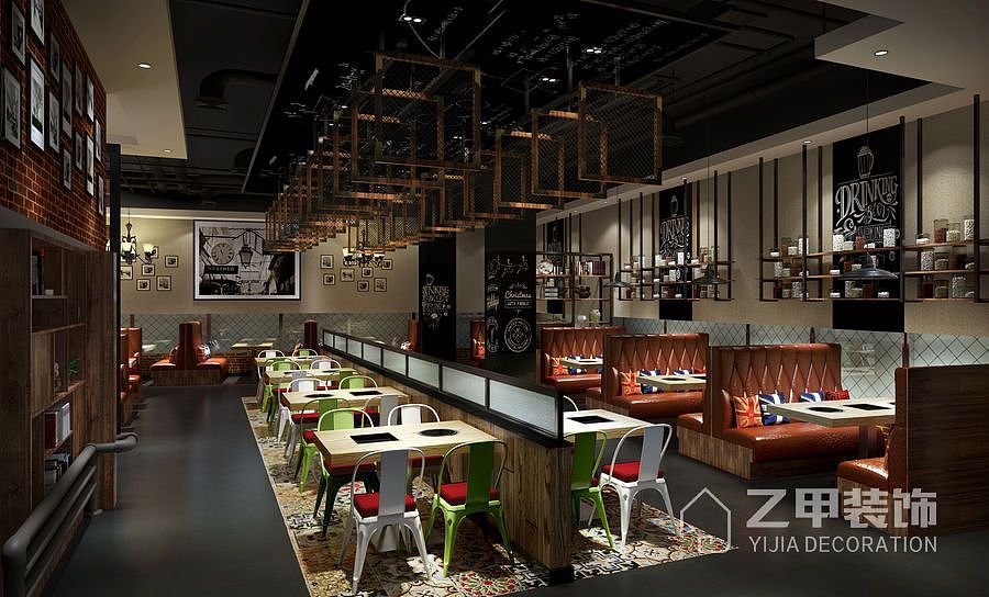 烤肉店装修设计|烤肉店装修| 烤肉店设计