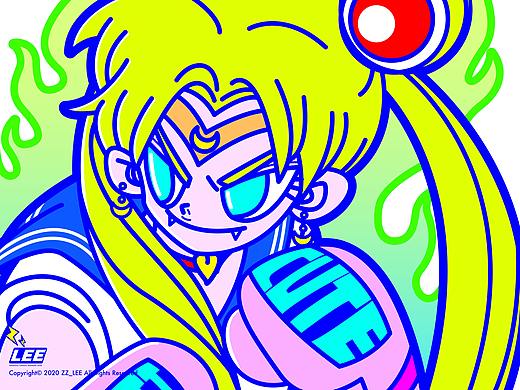 cute punch（个人主页-ZNTQ3NzMxODA=） - 新锐潮流插画 - 站酷设计师沢ZZ_LEE原创素材 - 站酷ZCOOL