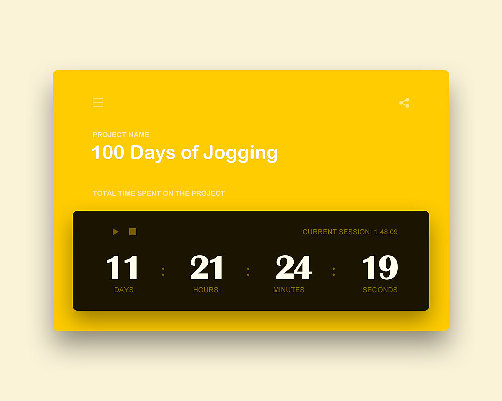 100 days（图ZNTExNDkyMzY=） - APP界面 - 站酷设计师涂山银银原创素材 - 站酷ZCOOL
