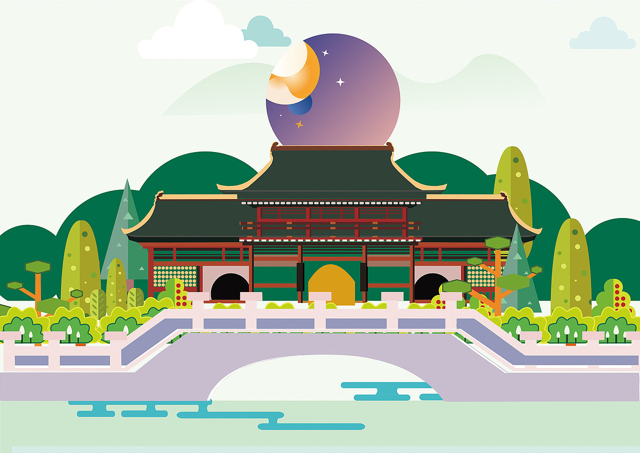 密溪古村（图ZMTcxNzM0NjQ4） - 艺术插画 - 站酷设计师YNZHOU原创素材 - 站酷ZCOOL