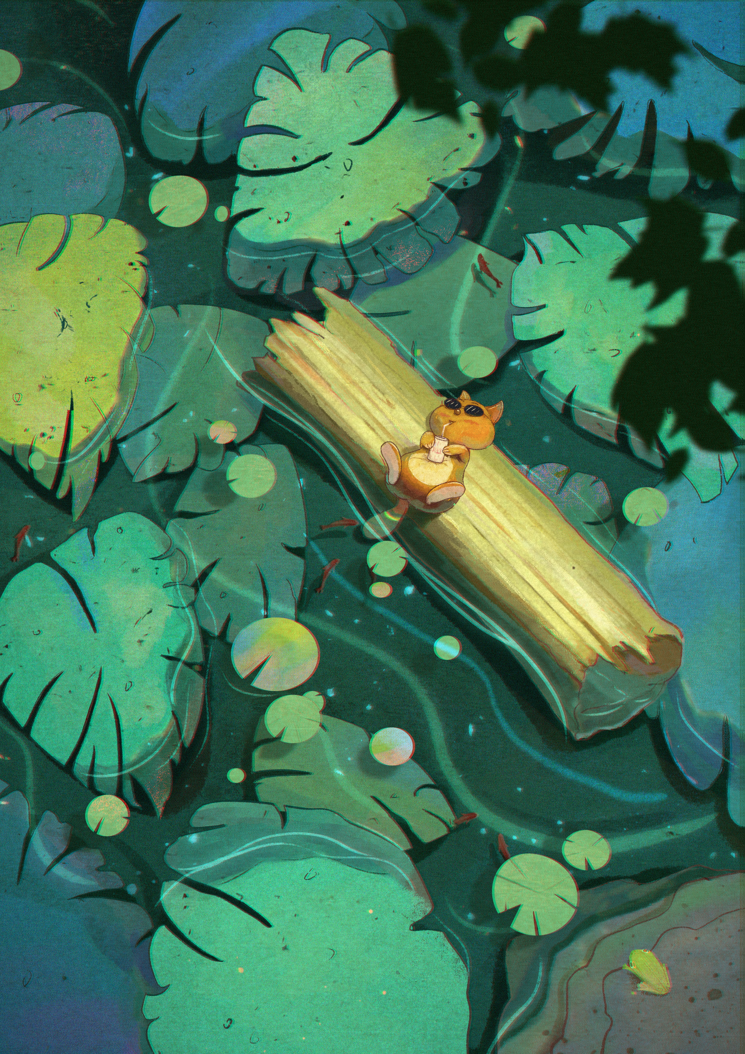 盛夏|插画|商业插画|周六找我 - 原创作品 - 站酷 (zcool)