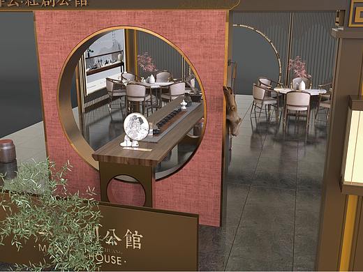 中式地产展位设计