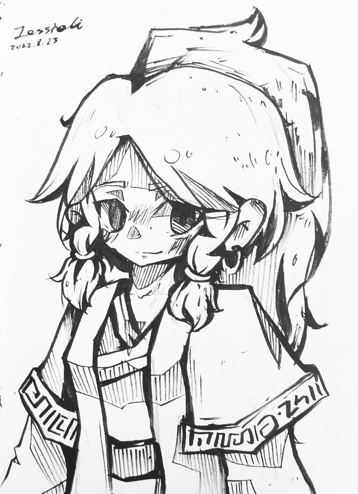 2022人物设计黑白篇