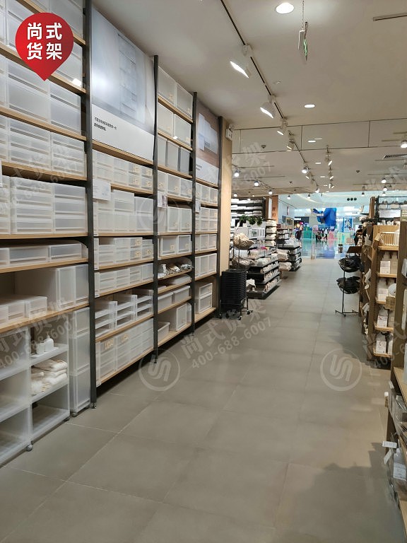 内蒙古三只松鼠零食展示架进口食品货架免费设计