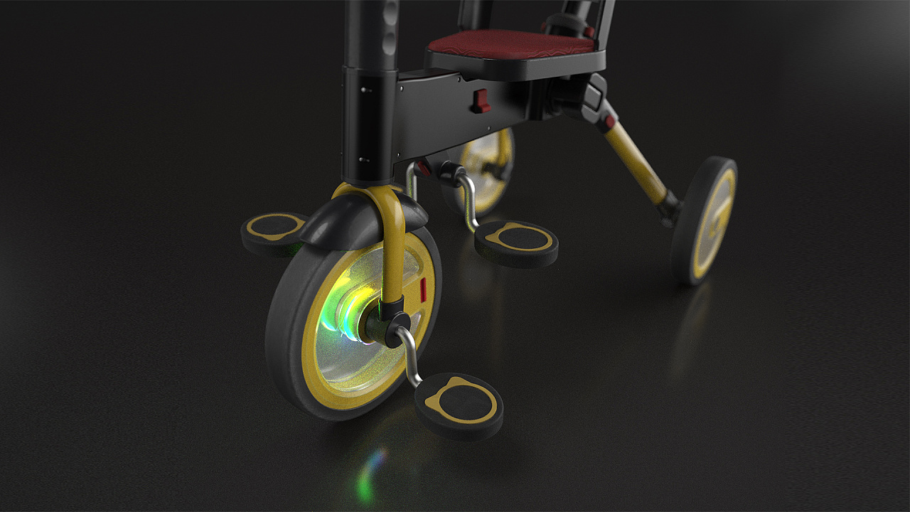 儿童多功能三轮车|工业/产品|玩具|杭州猫谱工业设计 - 原创作品