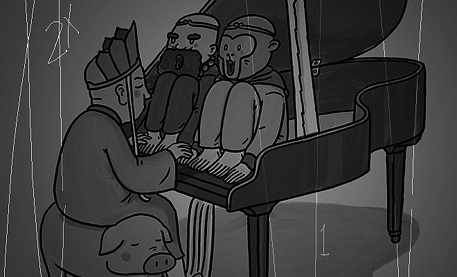 你还要我怎样...（图ZNjM1MzgxNjg=） - 单幅漫画 - 站酷设计师草木虫原创素材 - 站酷ZCOOL