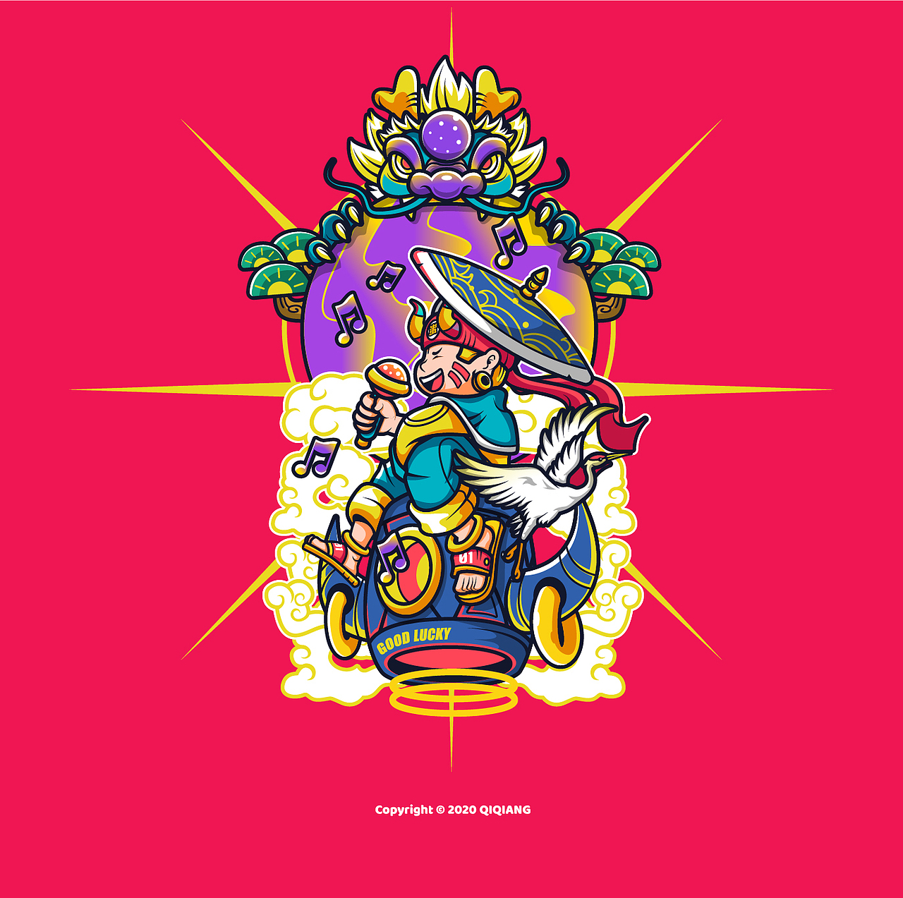 2020年部分插画作品集（图ZMjM3OTE1NDM2） - 新锐潮流插画 - 站酷设计师齐齐昂原创素材 - 站酷ZCOOL