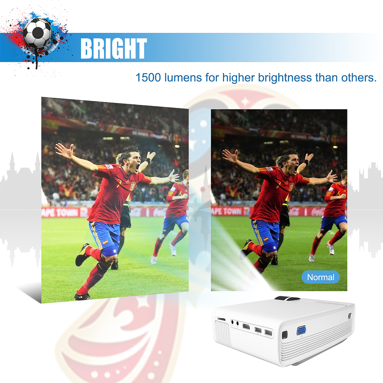 YG400投影仪前台设计