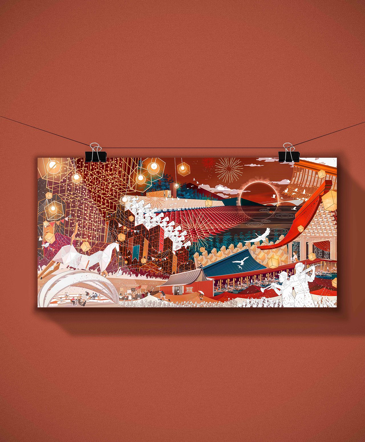 插画创作|壹马行空（图ZMjgwMjkyNzE2） - 商业插画 - 站酷设计师韩锐原创素材 - 站酷ZCOOL