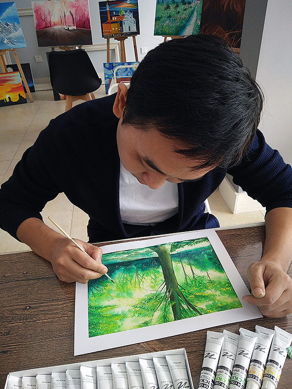 武汉成人学画画