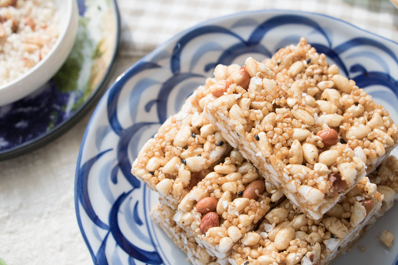 黑糖味米花酥清新古风