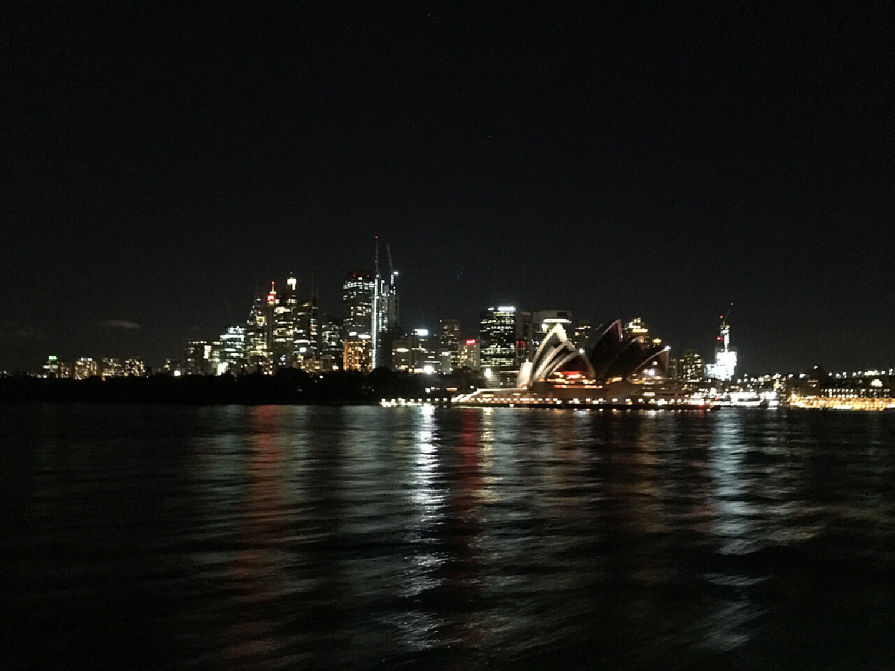 悉尼歌剧院夜景壁纸图片-壁纸高清