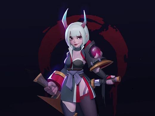 女鬼劍（個人主頁-ZNTc0MDUwMDQ=） - 游戲原畫 - 站酷設計師萌萌不是御姐原創(chuàng)素材 - 站酷ZCOOL