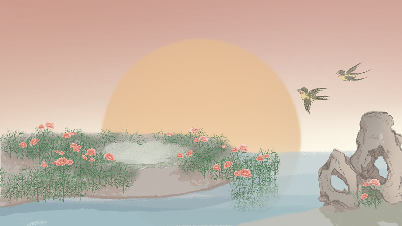 【红楼梦】场景插画（图ZMjAxMzExMTIw） - 创作习作 - 站酷设计师相叶七树原创素材 - 站酷ZCOOL