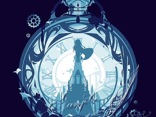 部分剪影插画合集