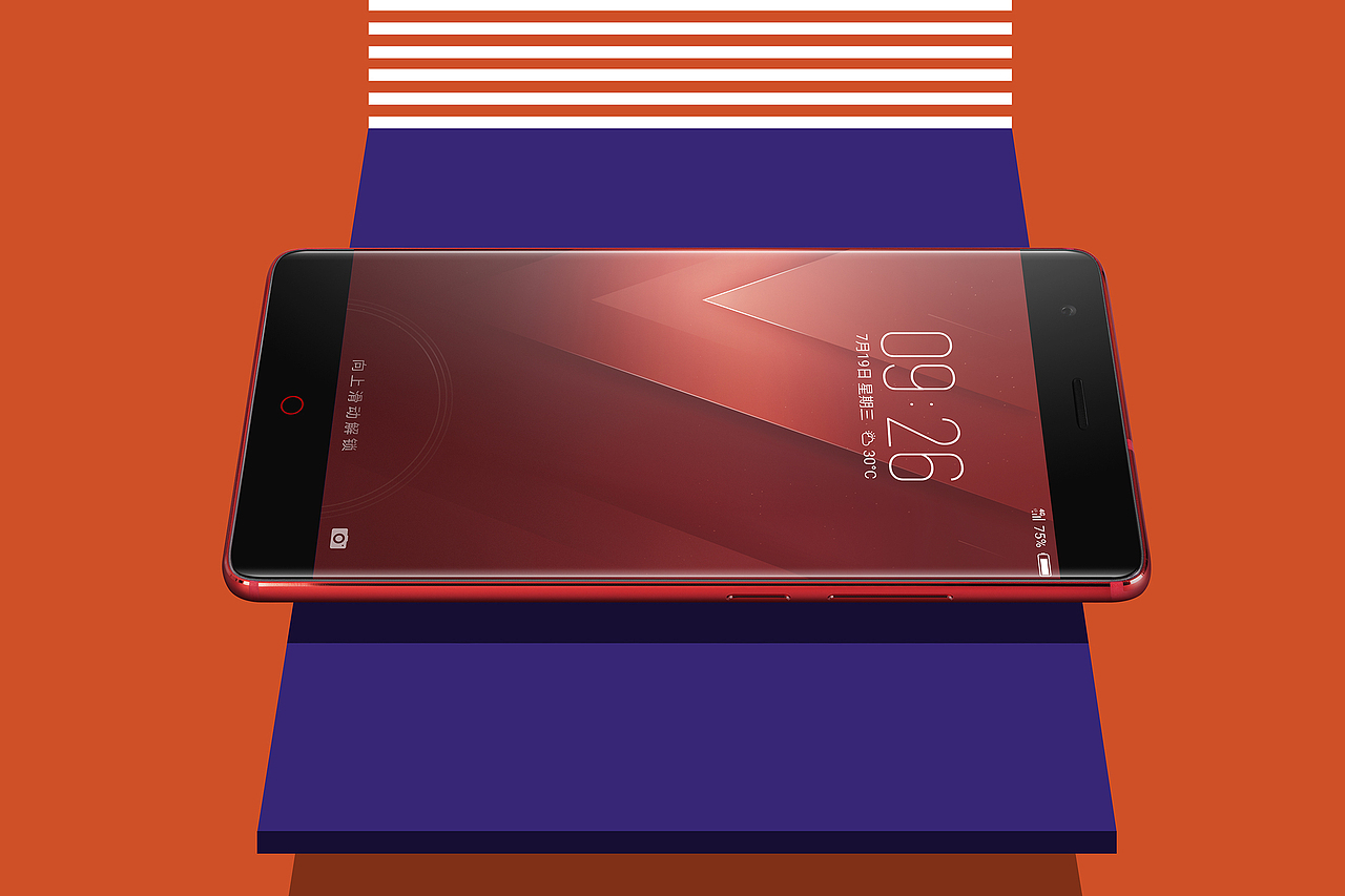 努比亚 Z17 烈焰红 &One Plus 5 月岩灰 午夜黑（图ZODYzMDU5NTI=） - 产品摄影 - 站酷设计师X老师会拍照原创素材 - 站酷ZCOOL
