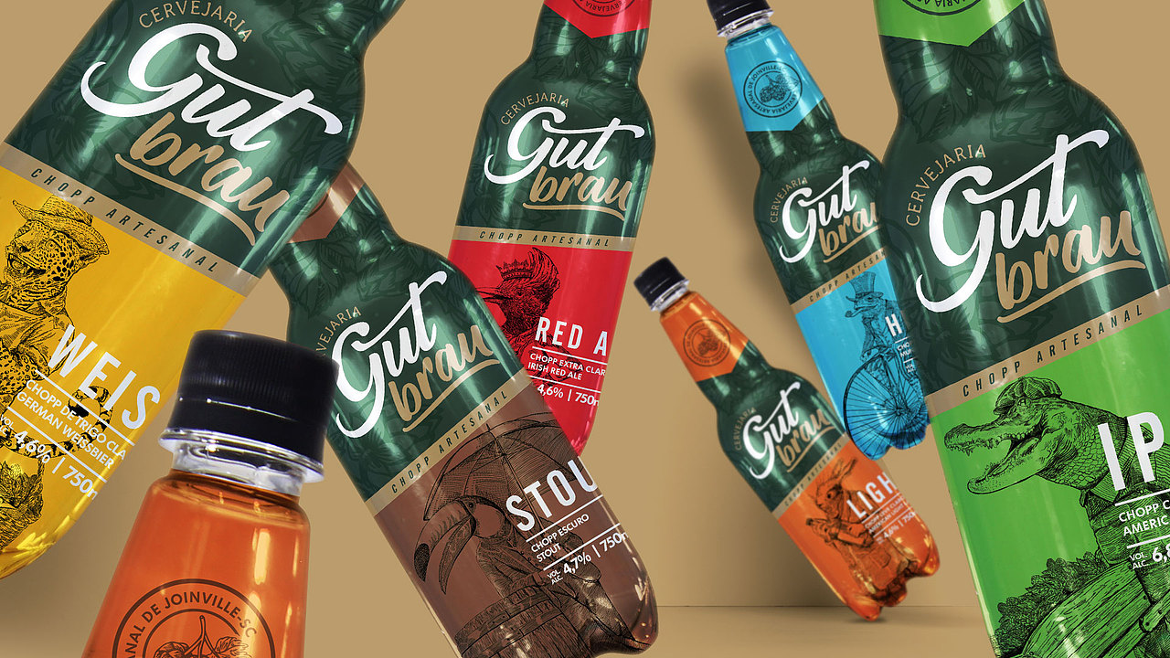 Gutbrau包装设计（图ZMTY4MTMyNjMy） - 包装 - 站酷设计师威潼原创素材 - 站酷ZCOOL