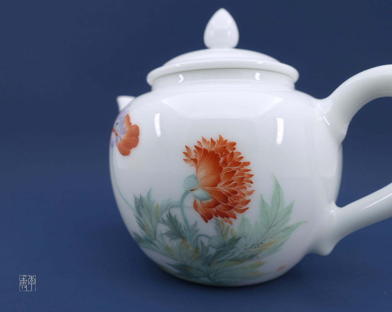 罂粟花小茶壶