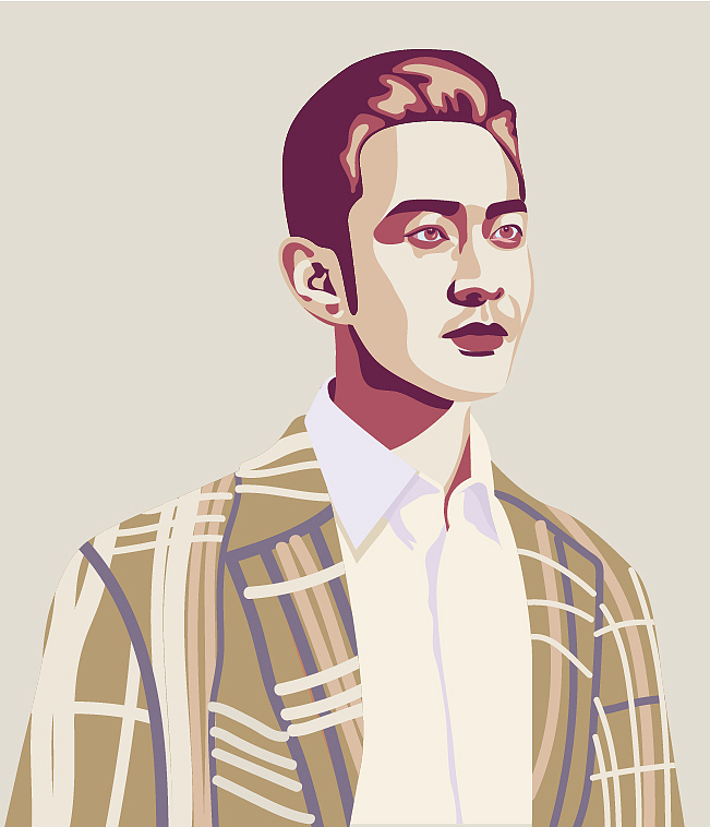 人物头像插画（图ZMjMwOTU5OTA0） - 创作习作 - 站酷设计师亨佳原创素材 - 站酷ZCOOL