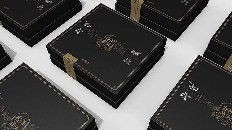 《香雨满天》保健茶品牌包装设计